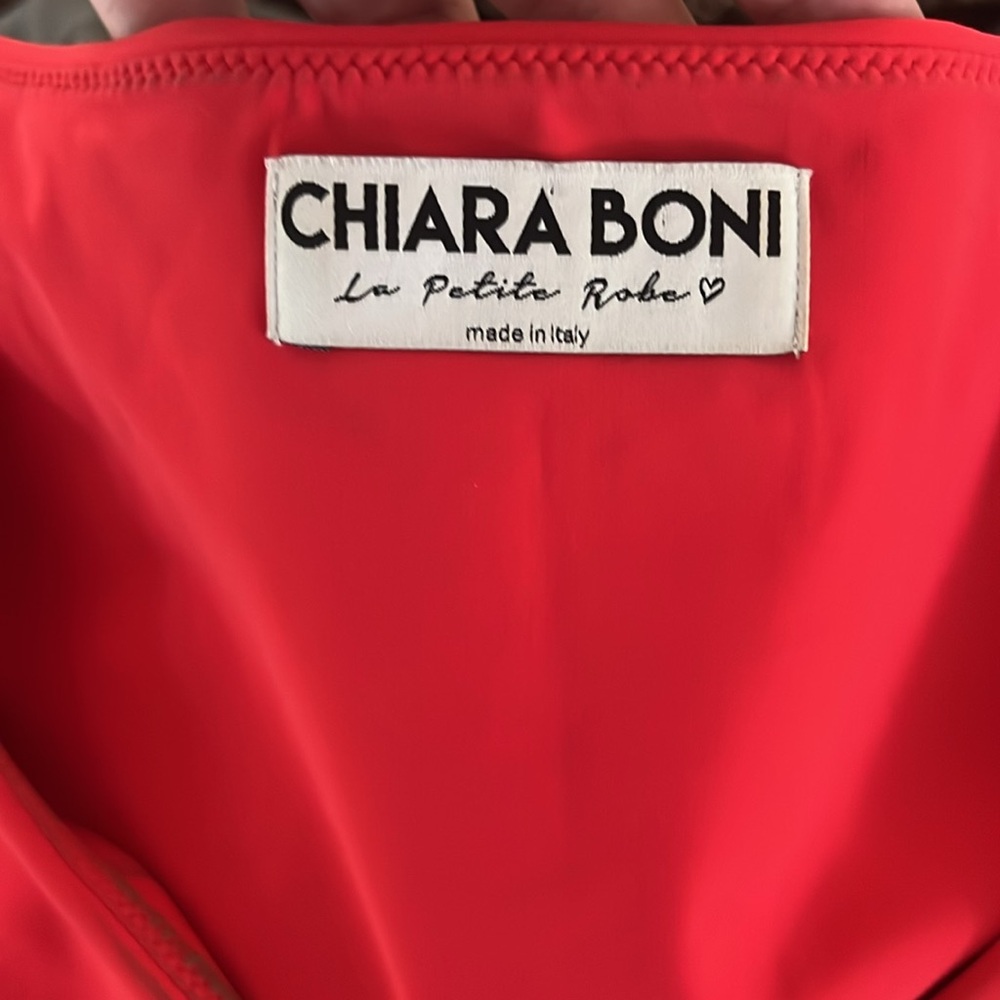 Chiara Boni Bow Waist Bodycon Midi Dress - Picture 4 of 5